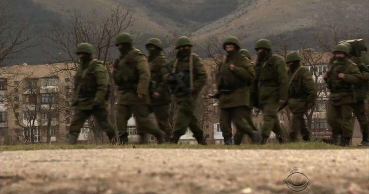 Russian Troop Buildup Increases Along Ukraine's Border - CBS News