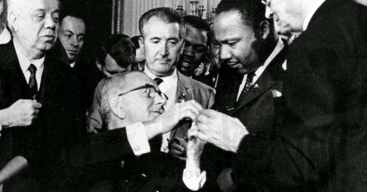 Civil Rights Act Of 1964 Landmark Legislations 50th Anniversary Cbs News 