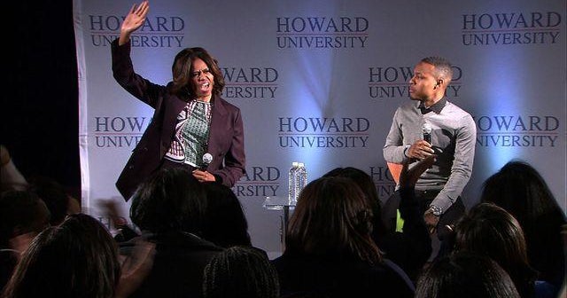 Michelle Obama, Bow Wow team up to promote higher education - CBS News