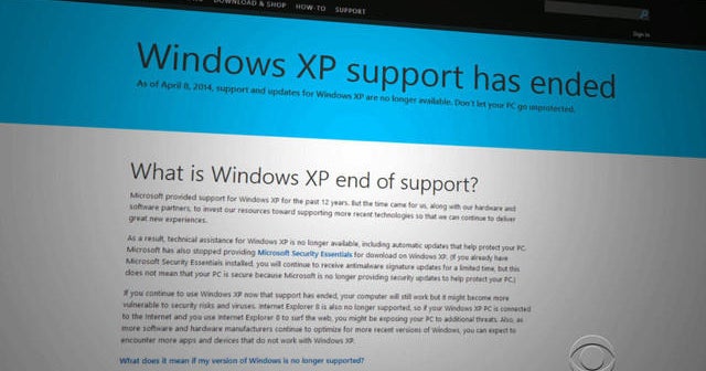 End of Windows XP support will be trouble for businesses, consumers ...