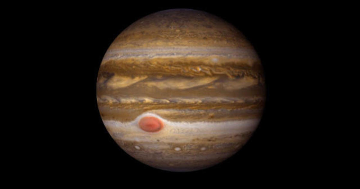 Watch: NASA Video Shows Jupiter's Great Red Spot Is Shrinking - CBS News