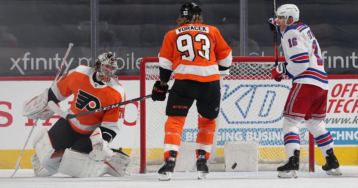 Flyers Crushed By Rangers Again, Lose Fourth Straight Game - CBS ...