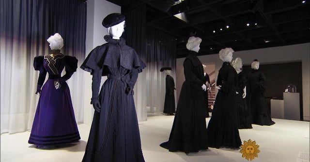 What widows wore: Victorian fashions for mourning - CBS News