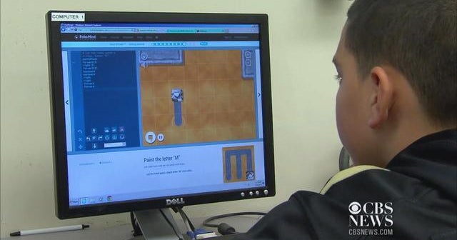 Hour of Code gives kids a crash course in computer science - CBS News