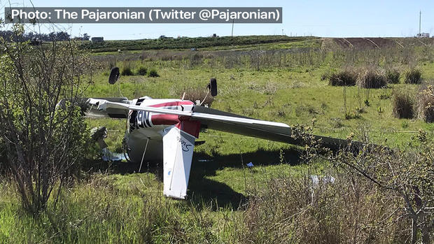 Watsonville Plane Crash Landing 