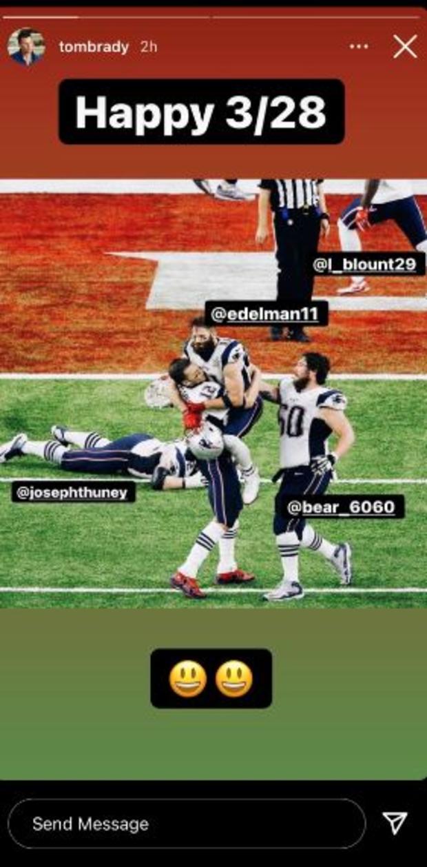 Tom Brady's Instagram 