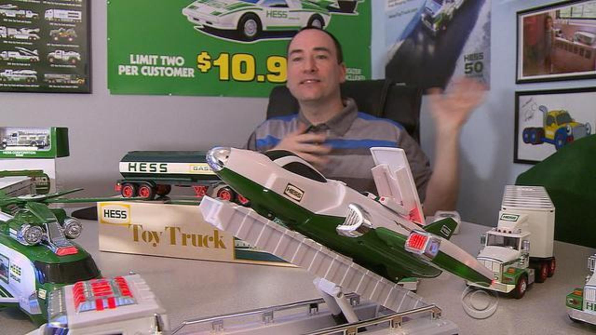 Hess toy store truck and jet