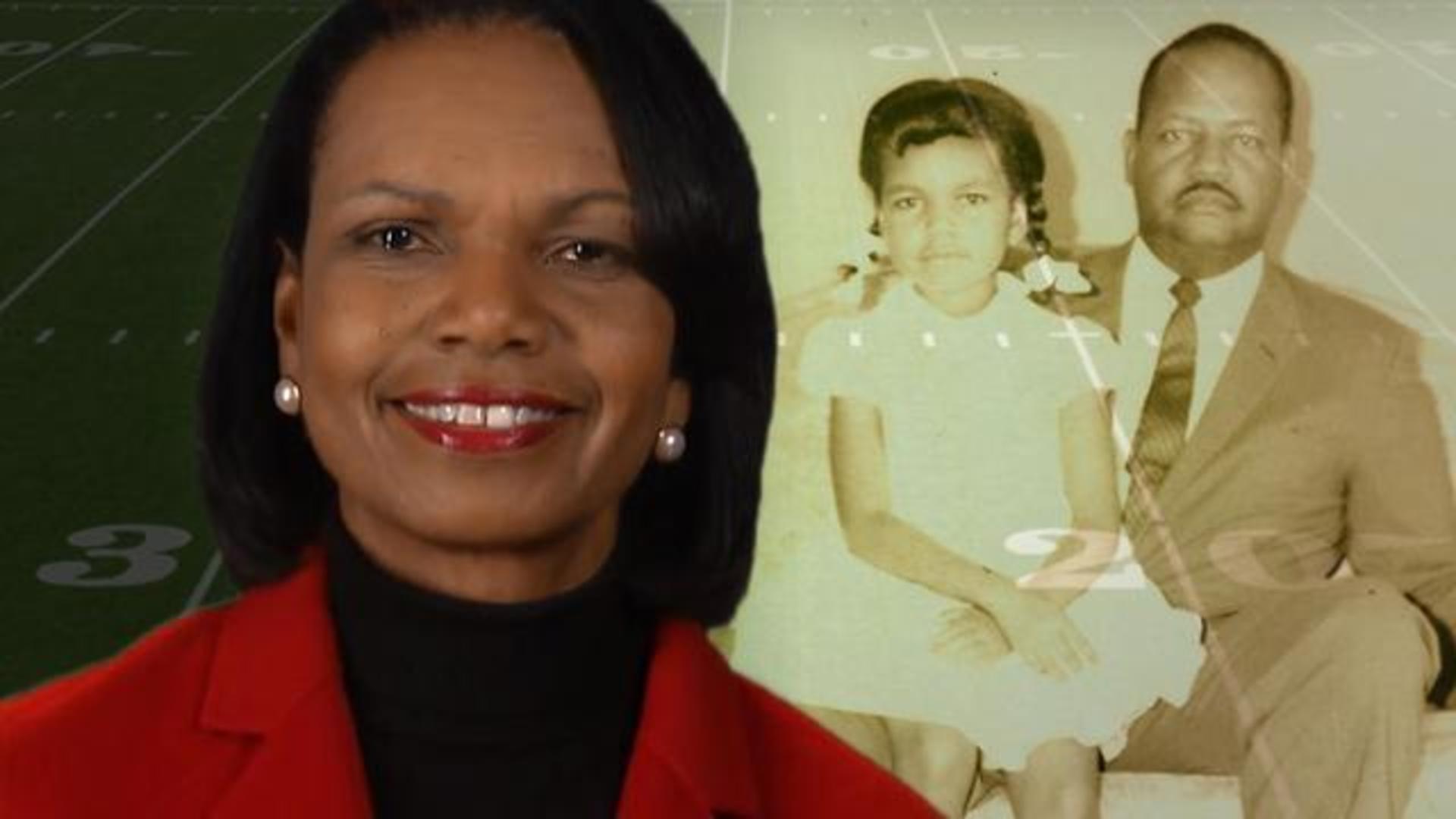 From government to gridiron: Condoleezza Rice models for NFL