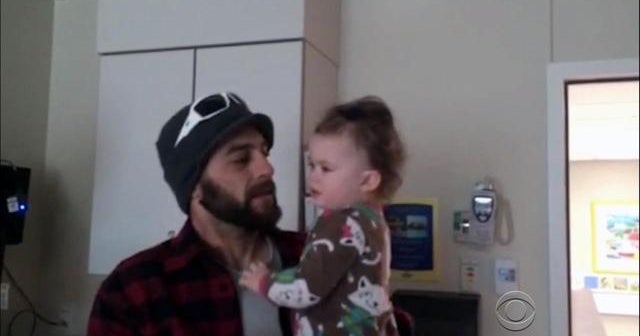 New video shows baby's rescue from car in river - CBS News