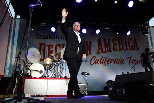 Rev. Franklin Graham Brings Evangelical Message To California Before Primary 