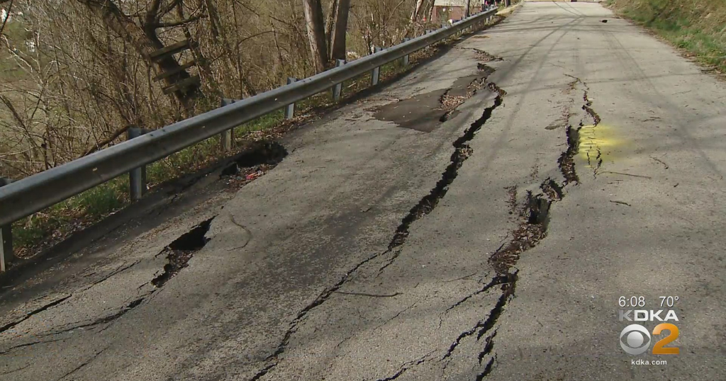 Bentleyville Residents Plead With PennDOT To Fix Crumbling Road After