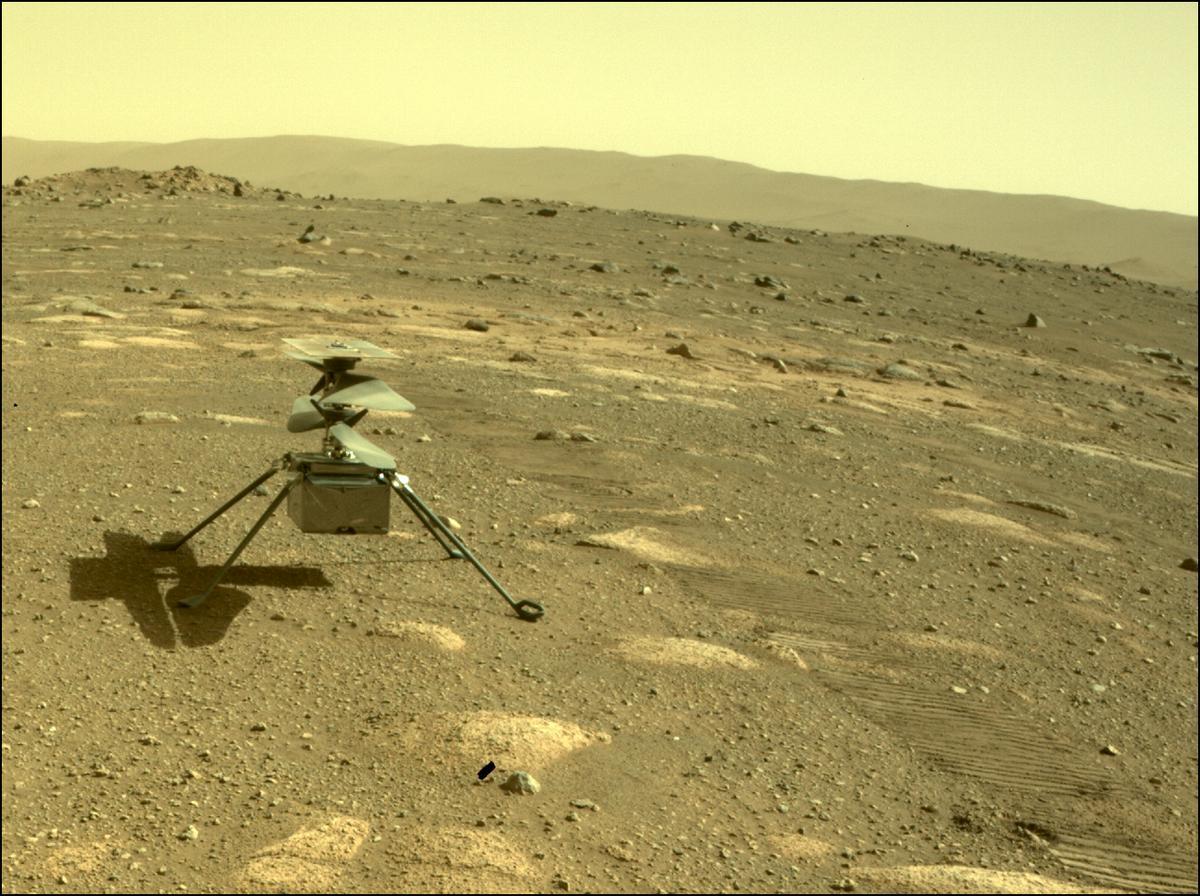 NASA's Ingenuity helicopter touches down on surface of Mars ahead of ...