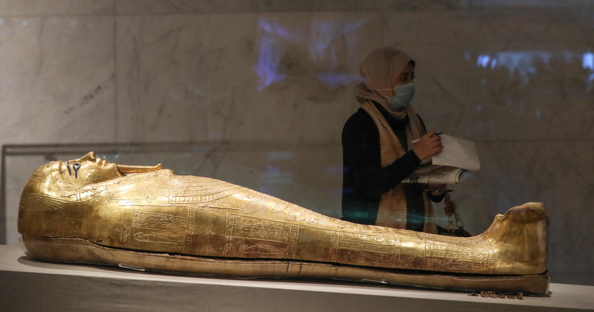 egyptian pharaoh body