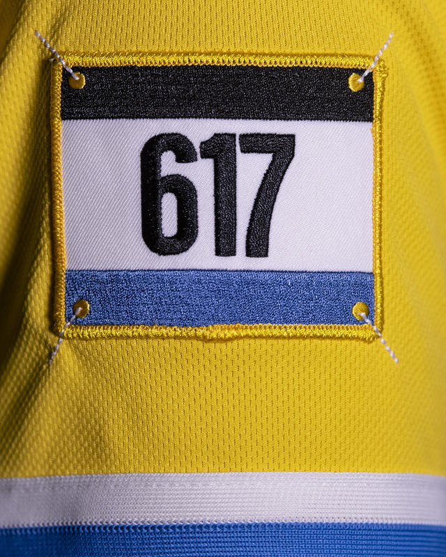 617 on boston red sox uniform