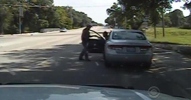 Dash cam video shows Sandra Bland
