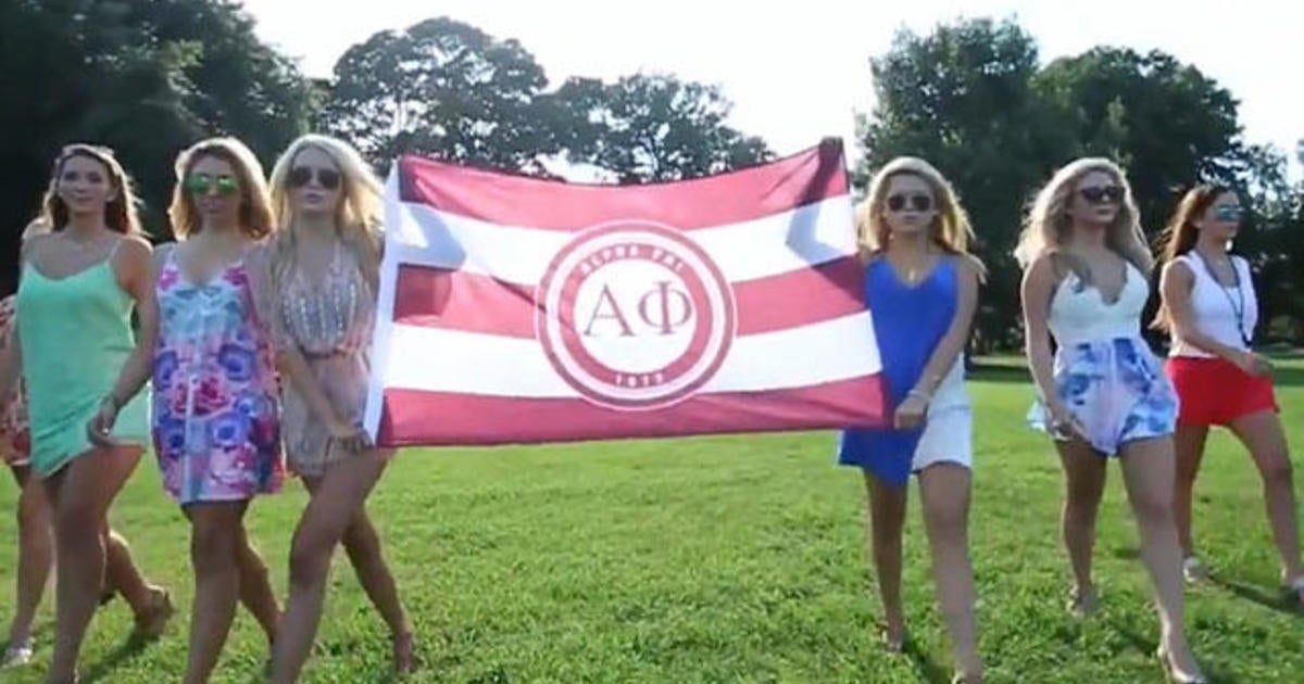 Alabama sorority criticized over recruitment video CBS News