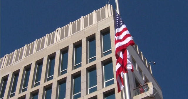 New dawn in Cuba as U.S. Embassy reopens - CBS News