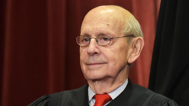 U.S. Supreme Court Justices Pose For Official Group Portrait 