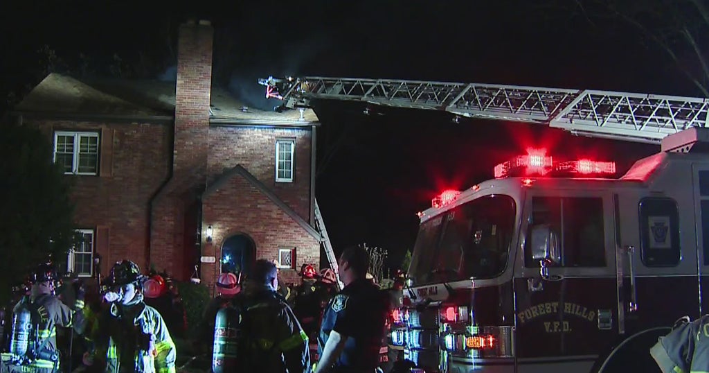 Fire Partially Collapses Roof Of Home In Wilkins Township - CBS Pittsburgh