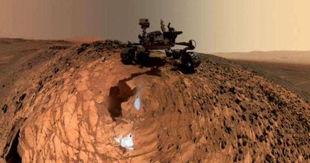 NASA Solar winds stripping away Mars' atmosphere CBS News