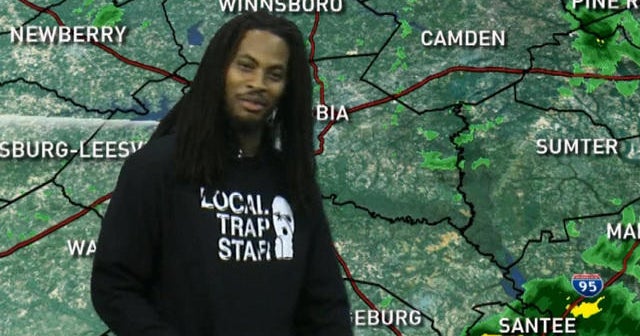 Rapper plays role of meteorologist - CBS News