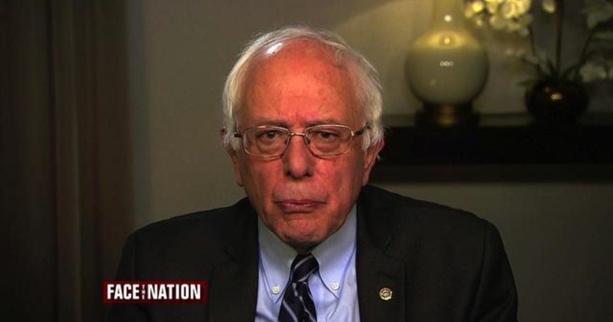 Full Interview Bernie Sanders November 15 Cbs News 