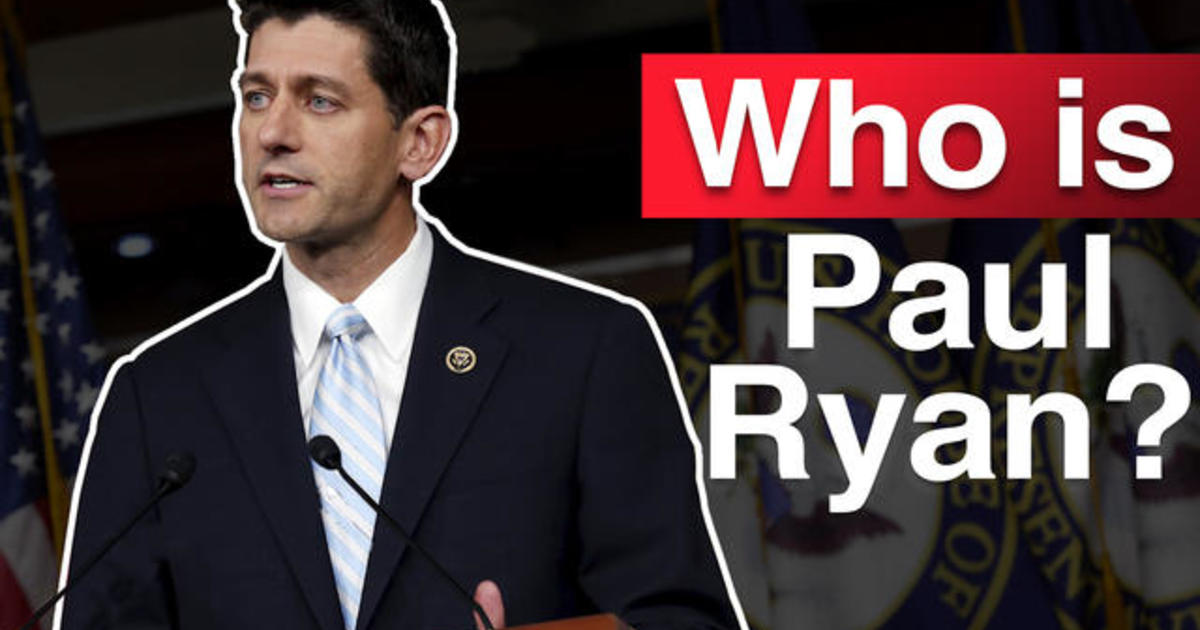 Who is House Speaker Paul Ryan? CBS News