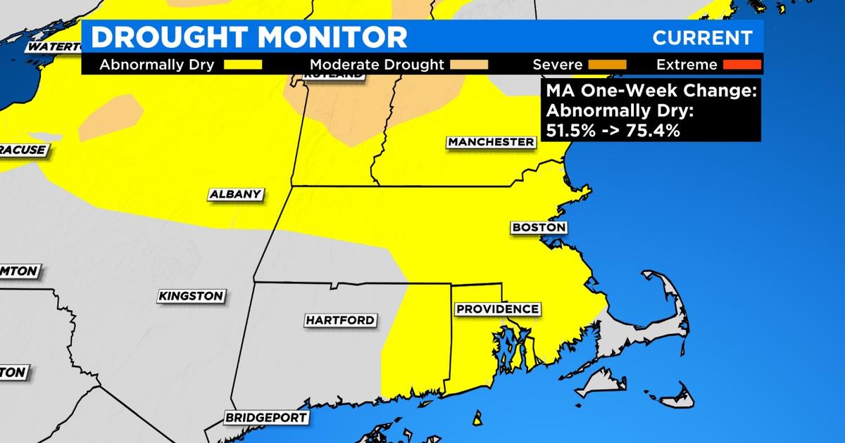 'Abnormally Dry' Conditions Have Expanded To Over 75% Of Massachusetts ...