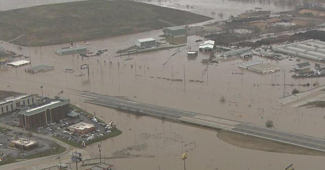 Midwest under threat of severe flooding - CBS News