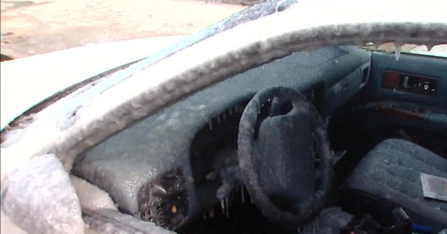 Bitter cold blankets Northeast, record heat in West CBS News