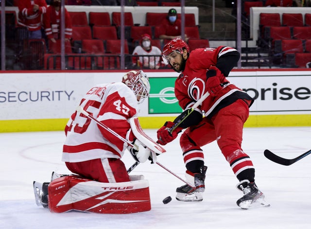 Detroit Red Wings v Carolina Hurricanes 