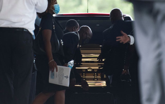 Memorial Held For George Floyd Held In His Birthplace Of North Carolina 