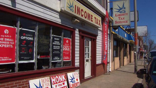 Lynn Tax Business Fined $136,000 For Prohibiting Employees And Customers  From Wearing Masks - CBS Boston