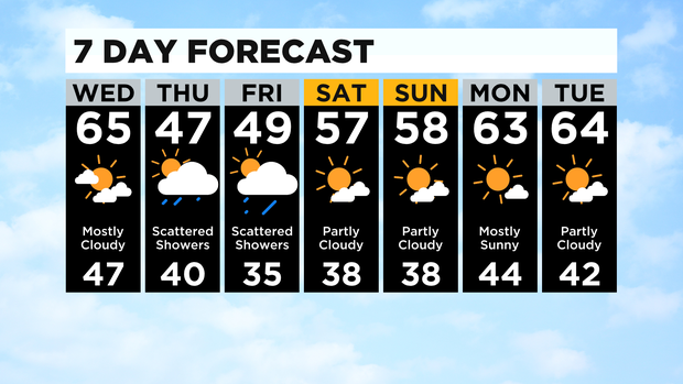 7 Day Forecast 