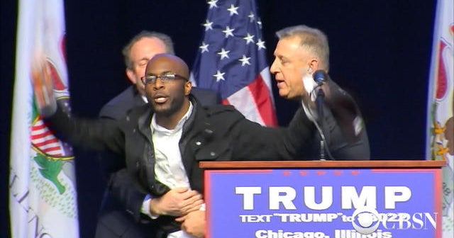 Donald Trump and Ted Cruz respond to Chicago rally unrest - CBS News