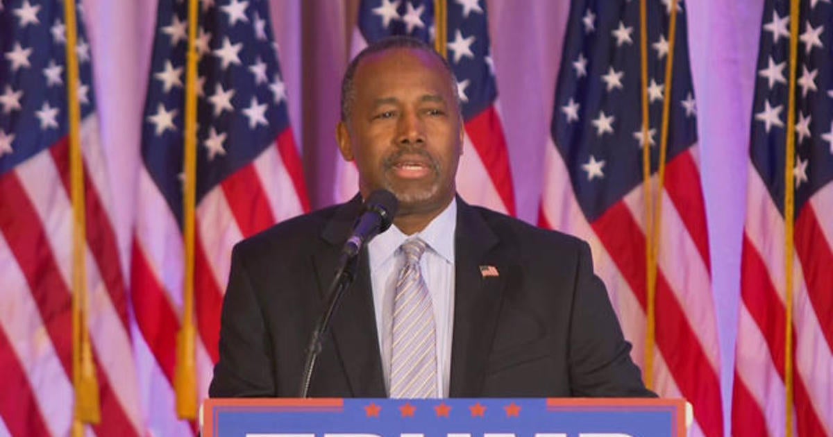 Highlights: Ben Carson explains his endorsement of Donald Trump - CBS News