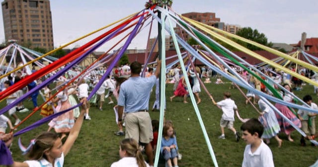 The May Pole tradition CBS News