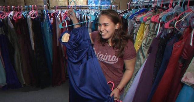 Nonprofit provides free prom dresses for girls CBS News