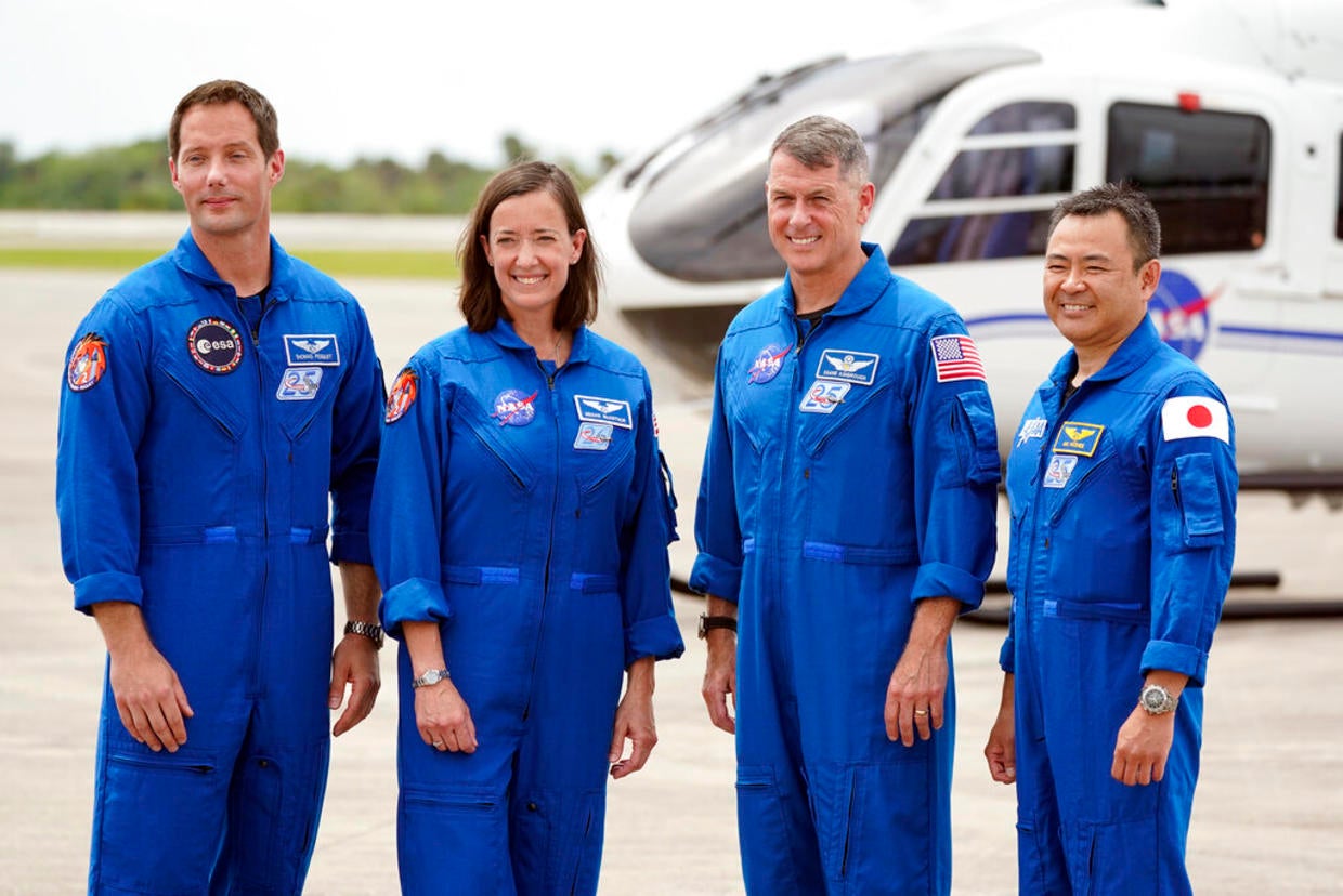 SpaceX Crew Arrives At Cape Canaveral Ahead Of Thursday's Earth Day ...