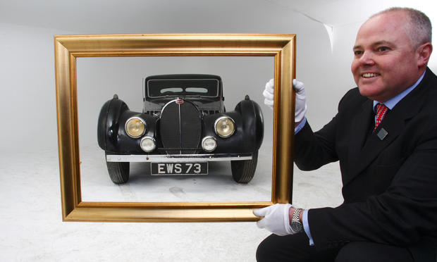 Rare Bugatti to be auctioned 