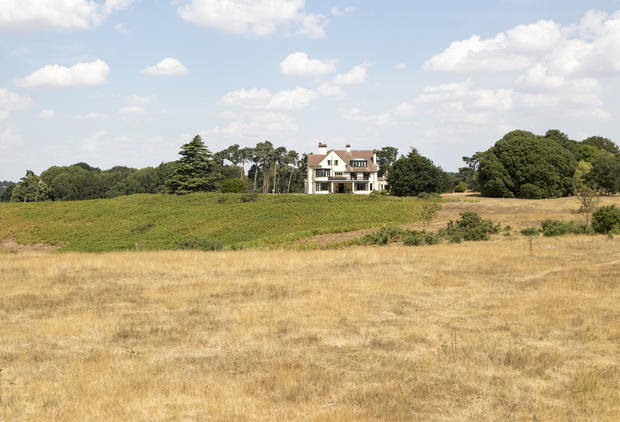 Tranmer House was the home of Edith Pretty formerly called, Sutton Hoo house, Suffolk, England 