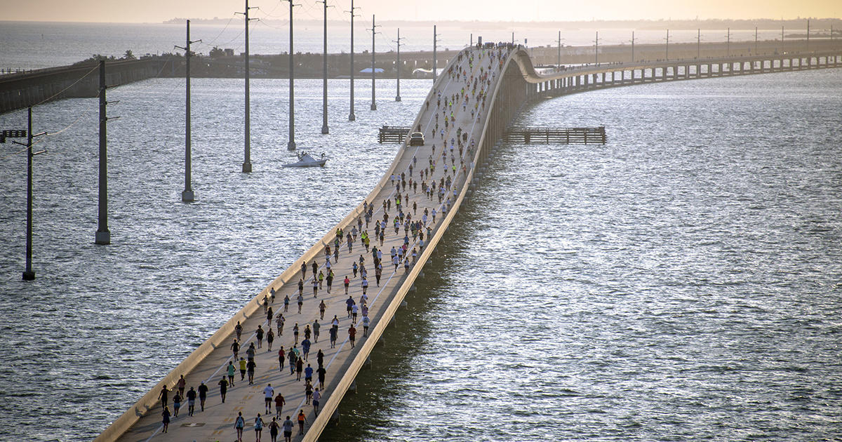 New Seven Mile Bridge in the performs for Florida Keys