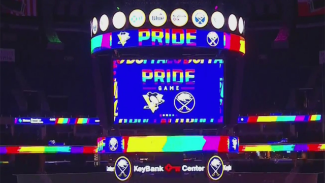 Penguins and Sabres join forces in NHL's first joint Pride Game - Outsports
