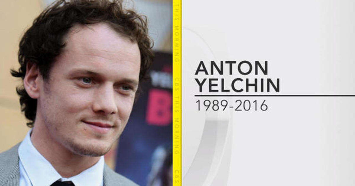Actor Anton Yelchin dies after being pinned by SUV.
