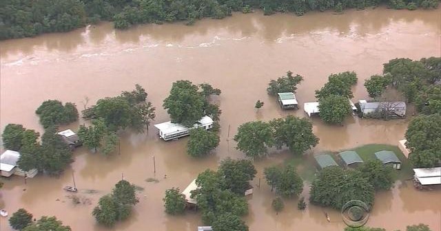 Drenched Texas remains under flood watch CBS News