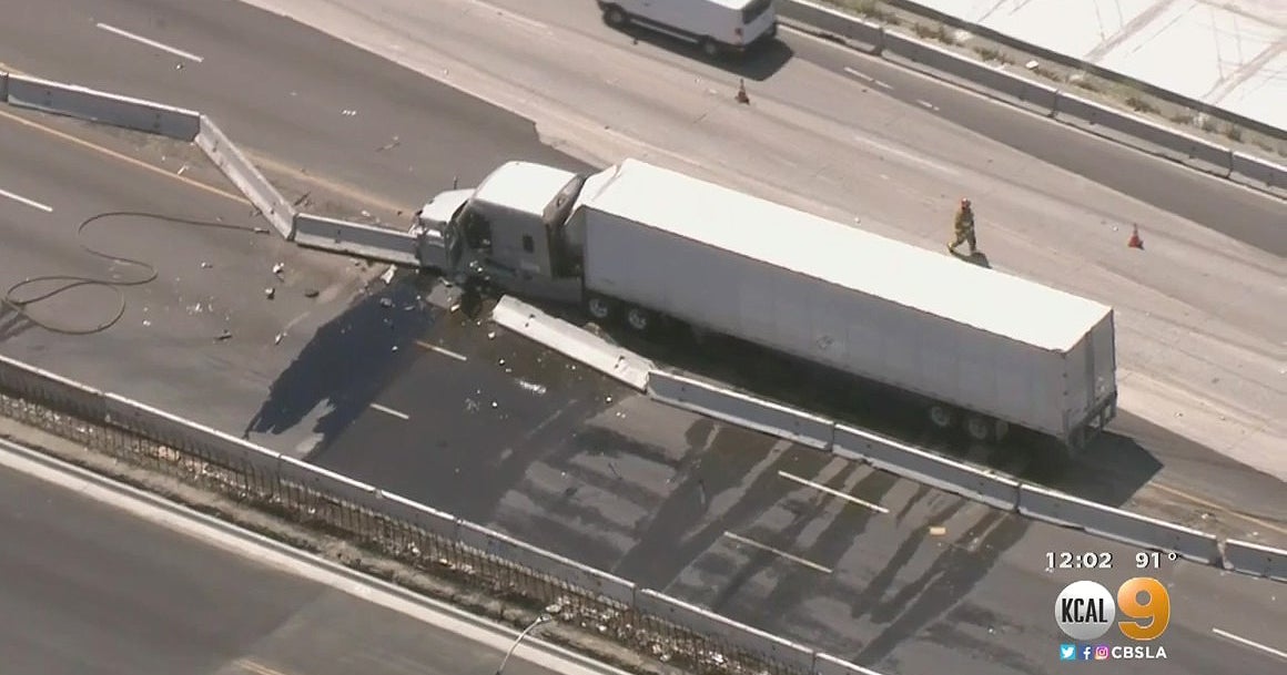 Diesel Fuel, Acid Spills Into Lanes Of Northbound 5 Freeway In La ...