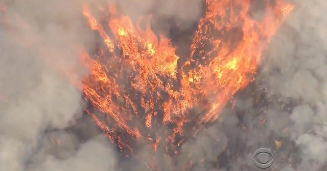 Heat fueling wildfires in the West - CBS News