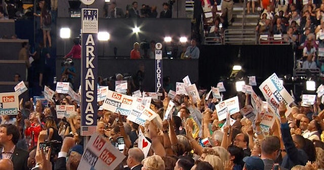 Roll call vote begins at DNC CBS News