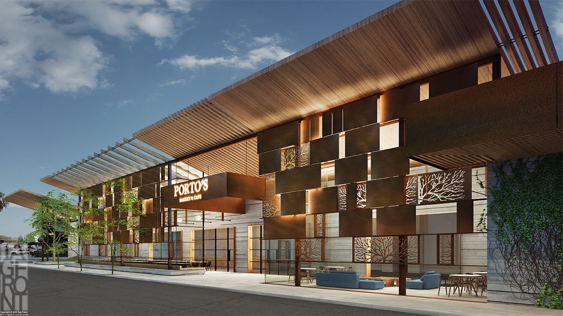 Porto's Northridge rendering 