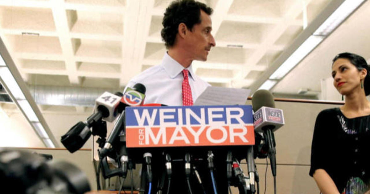 Huma Abedin Announces Separation From Anthony Weiner Cbs News 0737
